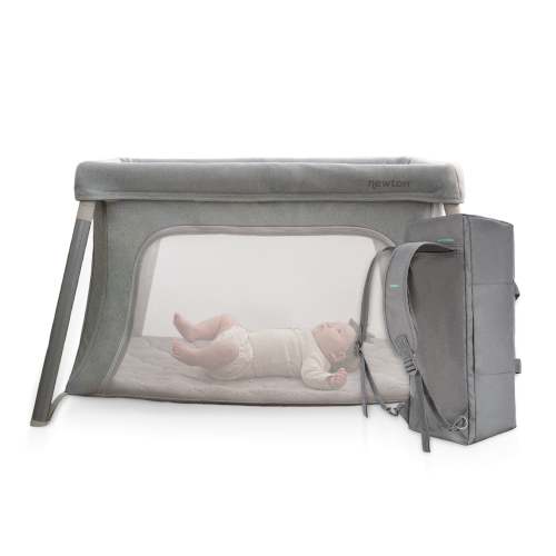 Compact Travel Crib - Grey