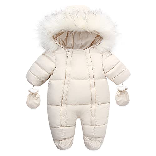 Tumaron Baby Girl Winter Snowsuit Toddler Jacket Clothes For Boy Infant Jumpsuit Hoodied