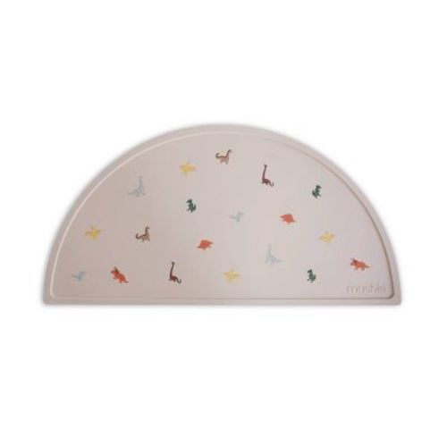 Mushie Silicone Table Mat - Dinosaur