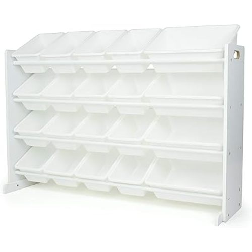 Extra Large Toy Organizer White/White