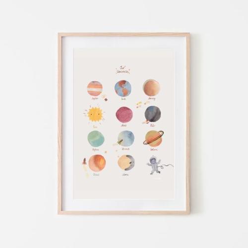 Mushie Poster, Space