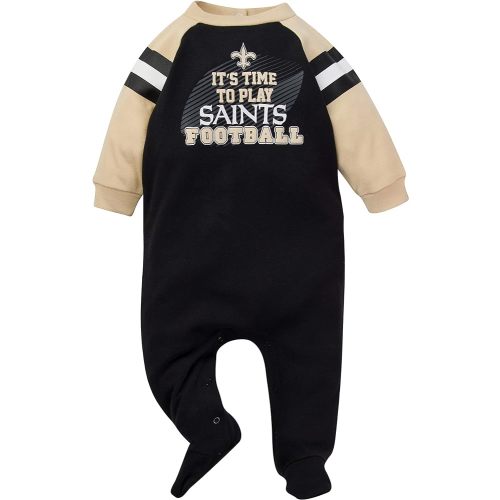 Gerber NFL Unisex Baby Nfl Team Footed Sleep and Play