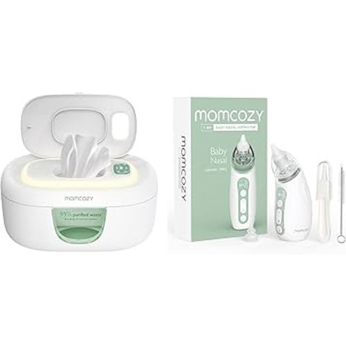 Momcozy Baby Wipe Warmer & Baby Nasal Aspirator