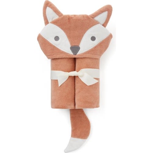 Terry Velour Hooded Fox Towel