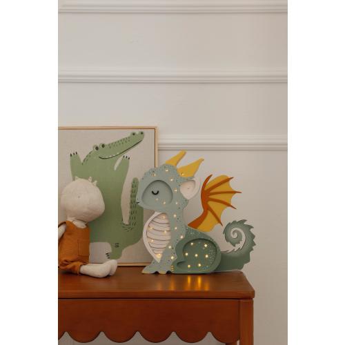 Baby Dragon Lamp for Kids Room and Baby Nursery