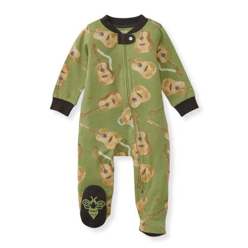 Acoustic Guitar Organic Cotton Sleep & Play – Burt's Bees Baby