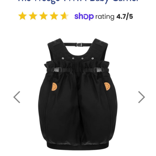 The Weego TWIN Baby Carrier