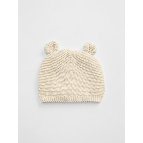 Baby Brannan Bear Beanie in french vanilla, size: 0-3 M