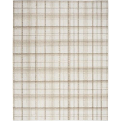 Nourison Grafix Contemporary Plaid Area Rug