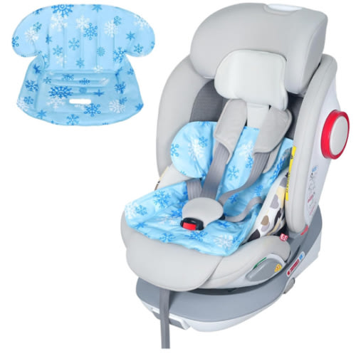 Orzbow Car Seat Cooling Pad with Waterproof Liner, Gel Car Seat Cooler Pad for Babies Summer, Potty Training Protector Mat Cushion for Carseats and Strollers, Easy to Clean, Reversible, Cool Blue