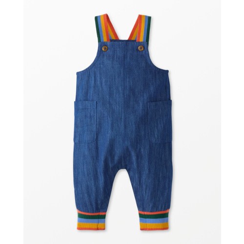 Baby Chambray Overalls | Hanna Andersson