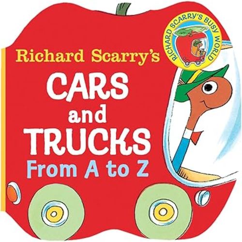 Richard Scarry's Cars and Trucks from A to Z (A Chunky Book) Board book – Picture Book, October 3, 1990
