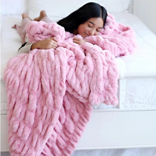 Hugs Cookie Pink Blanket | Minky Couture