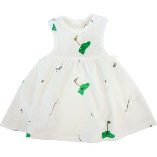 Golf Print Tank Dress, Snow - oh baby! Dresses | Maisonette