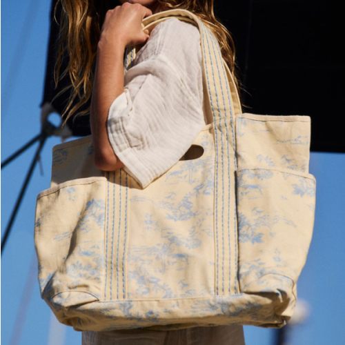 Diaper Bag - Printed Caravan Tote