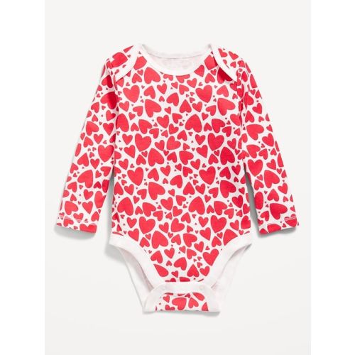 Printed Long-Sleeve Bodysuit for Baby