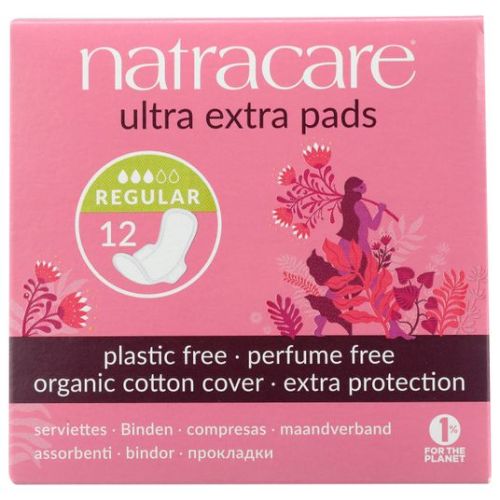 Ultra Extra Pads, Regular with wings, 12 ct