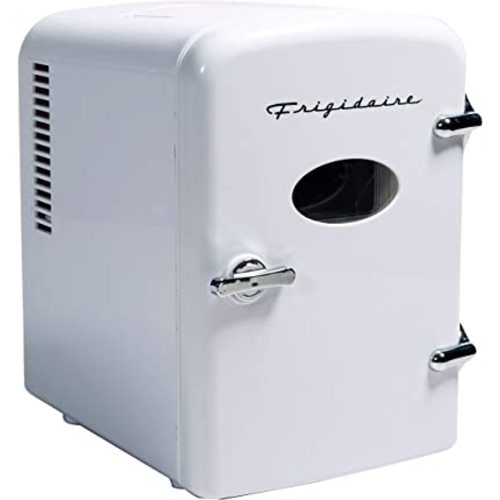 Frigidaire EFMIS129-WHITE 6 Can Beverage Cooler, White,4 Liters