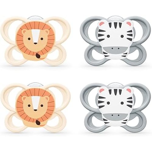 NUK Perfect Match Air Pacifiers, 6-18 Months, 4 Pack