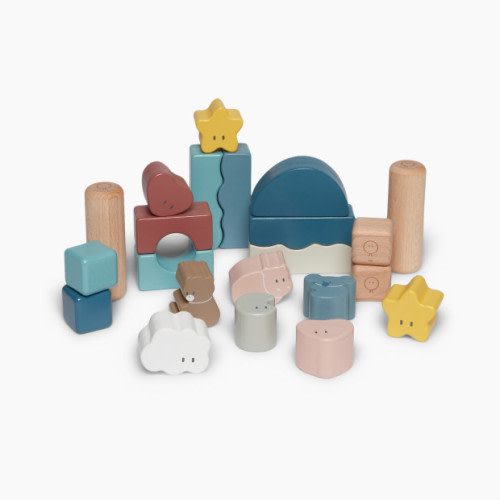 MORI Wooden Little World Building Blocks