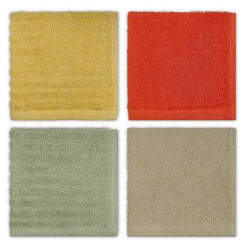 The Big One® Multi Color 4-pc. Wash Cloth Set