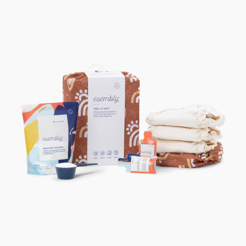 Esembly Cloth Diapering Try-It Kit - Sunshower, Size 1 (7-17 Lbs)