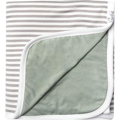 Copper Pearl Everest Three-Layer Baby Quilt: Soft, Breathable, Cozy Toddler Blanket | 46x46 Premium Polyester/Rayon