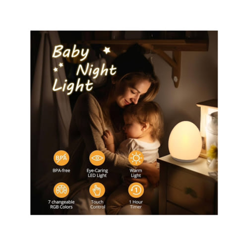 JolyWell Egg Light for Nursery