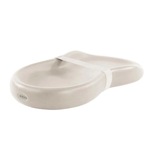 Keekaroo Peanut Changer Baby Vanilla– The Original Made in USA Easy-to-Clean Changing pad and The only Shell Over Foam, Fully Water Repellant
