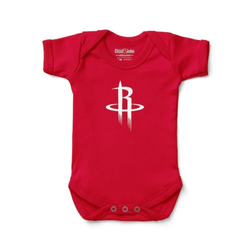 Newborn & Infant Houston Rockets Chad & Jake Red Primary Logo Bodysuit