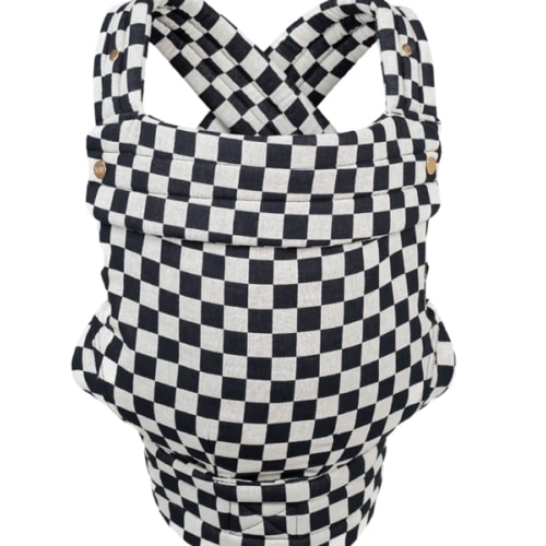 The Monarch Carrier - Ebony Check – Mabē