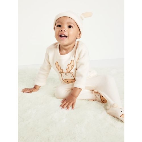 Microfleece Graphic 3-Piece Layette Set for Baby | Old Navy