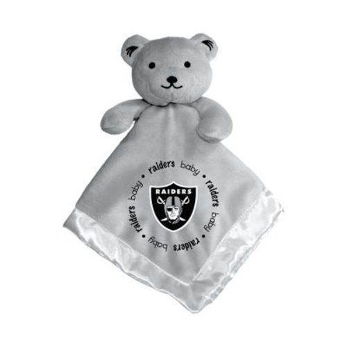 Baby Fanatic NFL Las Vegas Raiders Security Bear Blanket - Soft Plush Toy for Infants