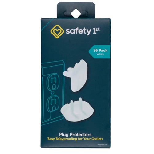 Safety 1st Electrical Outlet Baby Proof Covers, Secure Outlet Plugs, Baby Proofing, 36 Count