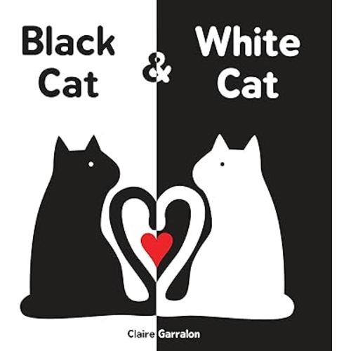 Black Cat & White Cat: A High Contrast Sensory Board Book About Opposites For Newborns and Babies