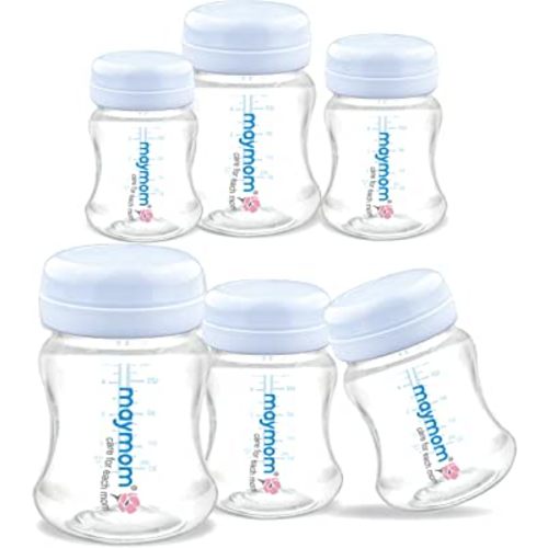 Maymom Silicone Nipple Slow Flow, 4pc; Compatible with Spectra/Motif  Luna/Maymom Widemouth Bottles