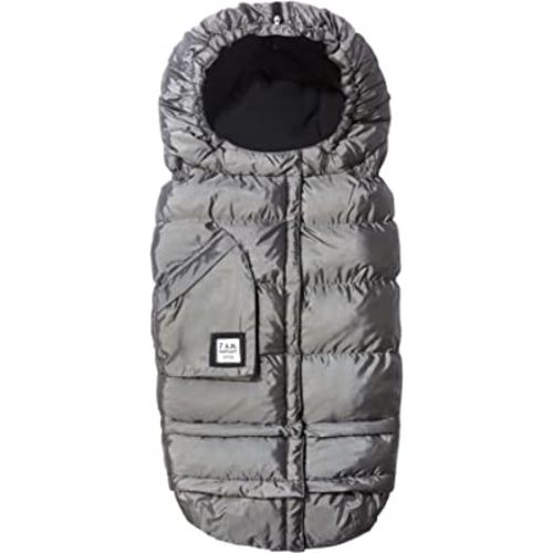 7AM Enfant Stroller & Carseat Footmuff - Adjustable Winter Car Seat & Stroller Zipper Blanket for Boy & Girl, Multi Purpose Fleece Lined Warm Hooded Sleeping Bag for Baby, Water Repellent | (6M - 4T)