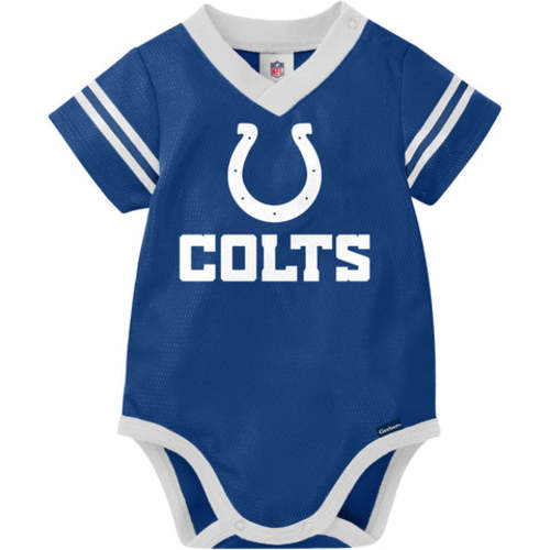 Baby Boys Indianapolis Colts Short Sleeve Jersey Bodysuit