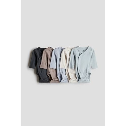 5-pack Wrapover Bodysuits