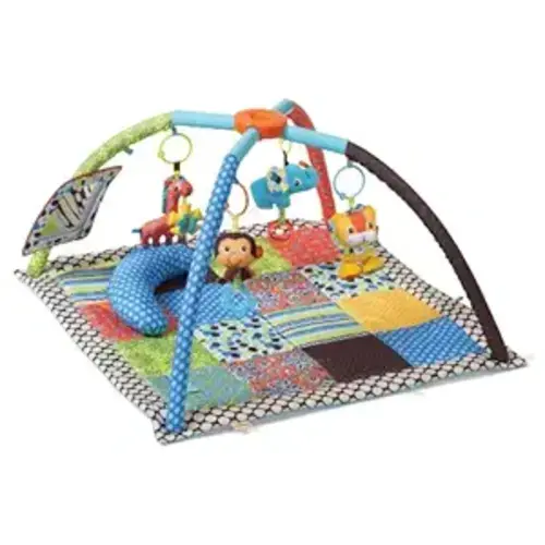 Infantino Twist and Fold Activity Gym, Vintage Boy : Amazon.in: Baby Products
