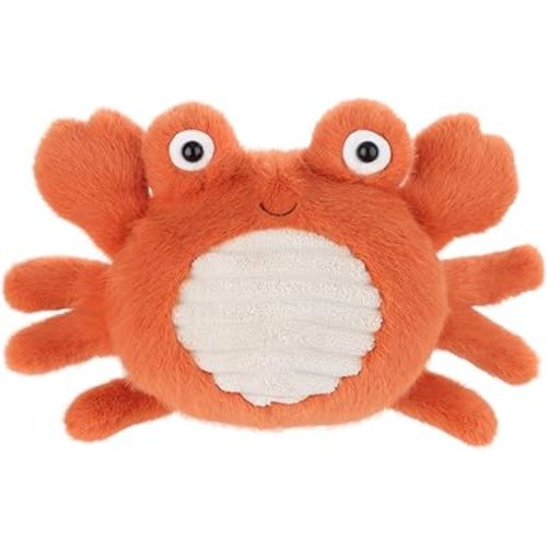 Apricot Lamb Ocean Toys Plush Orange Crab Sea Stuffed Animal Soft Cuddly Perfect for Child 9.5 Inches