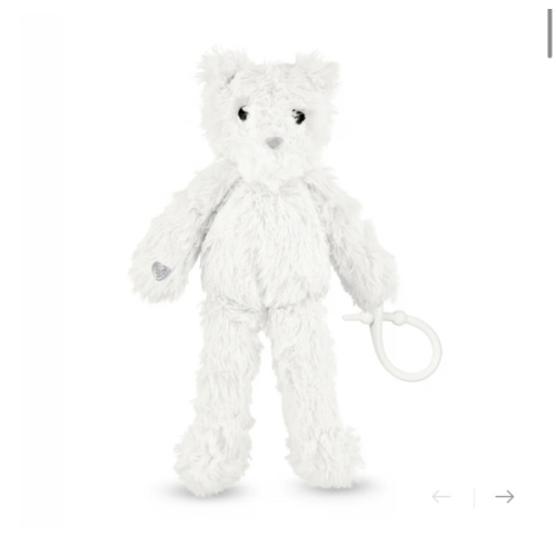 Cutie Cuddle- White Bear