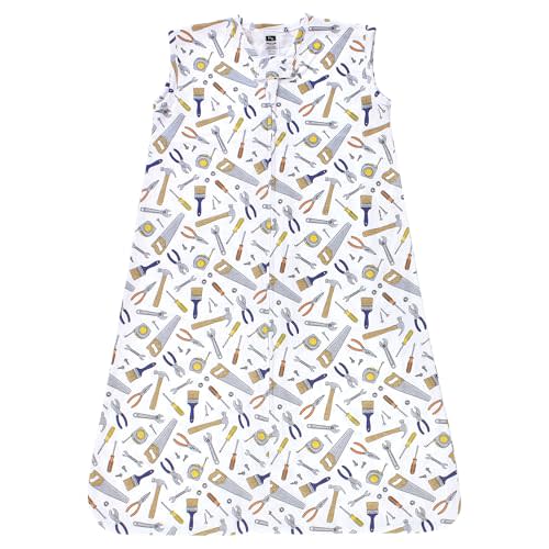 Hudson Baby Unisex Baby Cotton Sleeveless Wearable Sleeping Bag, Sack, Blanket