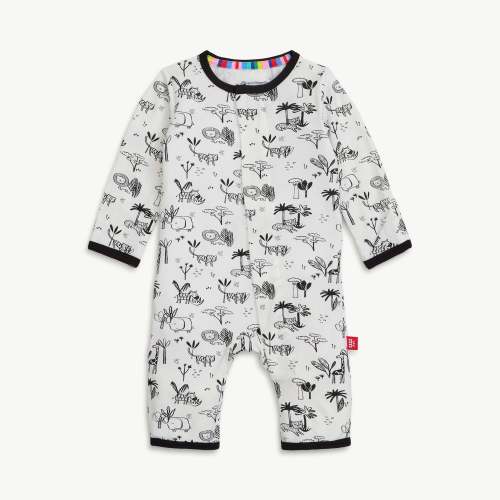 animal safari modal magnetic fuss free coverall – Magnetic Me