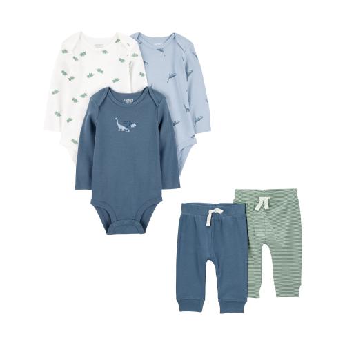 Carter's Child of Mine Baby Boy Outfit Set, 5-Piece, Sizes Preemie-18 Months