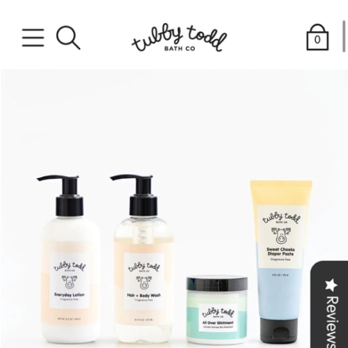 The Baby Bundle | Tubby Todd Bath Co.