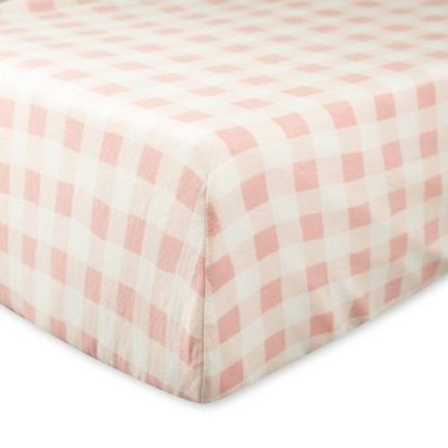 Honest Baby Organic Cotton Fitted Crib Sheet - Bright White