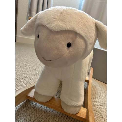 Lamb Critter Plush Nursery Rocker POTTERY BARN - Plush Toys - Vista, California | Facebook Marketplace