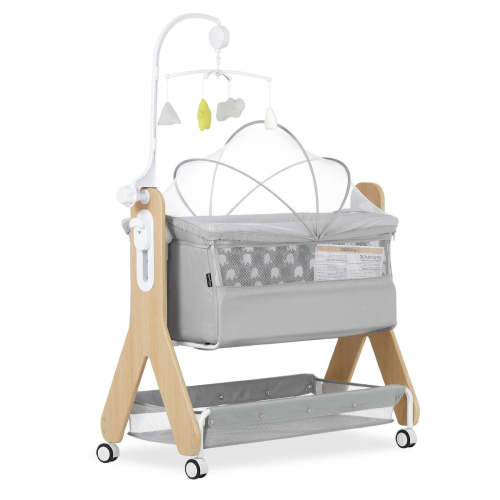 Dream On Me Horton Bassinet & Bedside Sleeper — buybuy BABY in Grey
