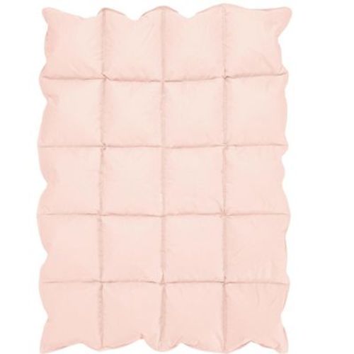 Sweet Jojo Designs Girl Baby Down Alternative Crib Comforter/Blanket Solid Blush Pink